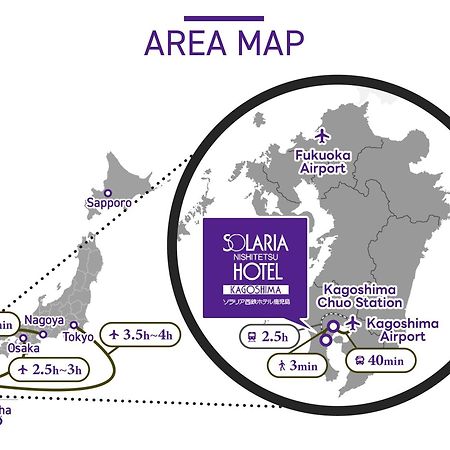Solaria Nishitetsu Hotel Kagoshima Exterior foto